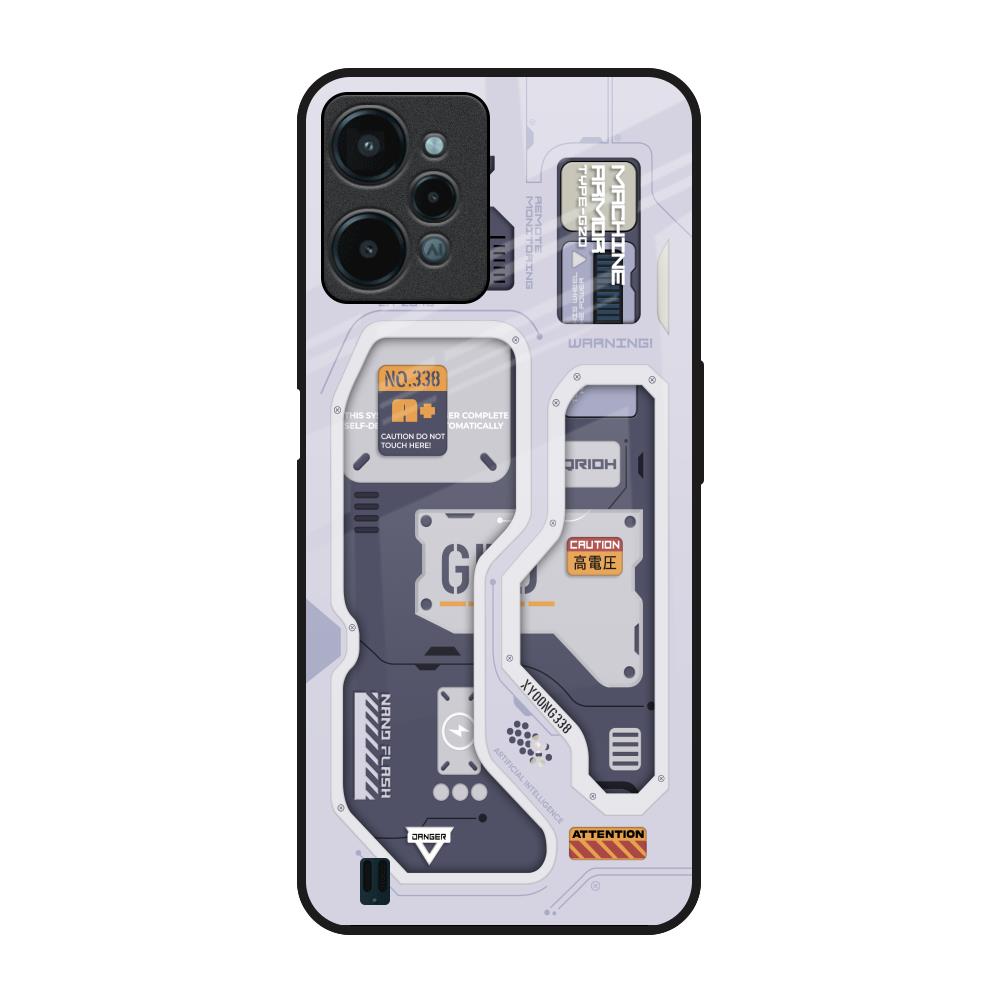 Tech Savvy Realme C31 Glass Back Cover Online