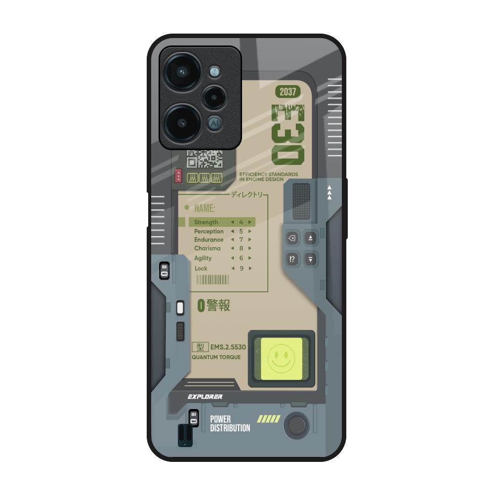 Art Station Realme C31 Glass Back Cover Online