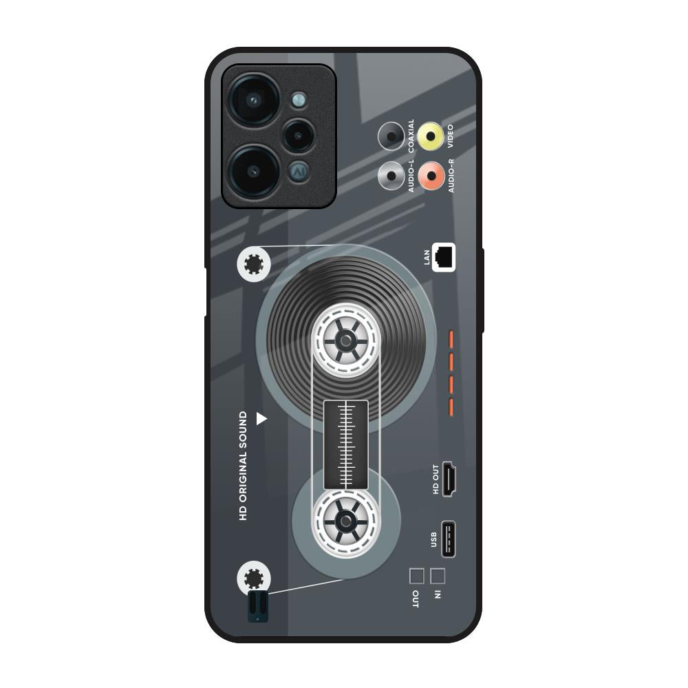Retro Recorder Realme C31 Glass Back Cover Online