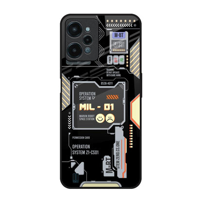 Exposed Parts Realme C31 Glass Back Cover Online
