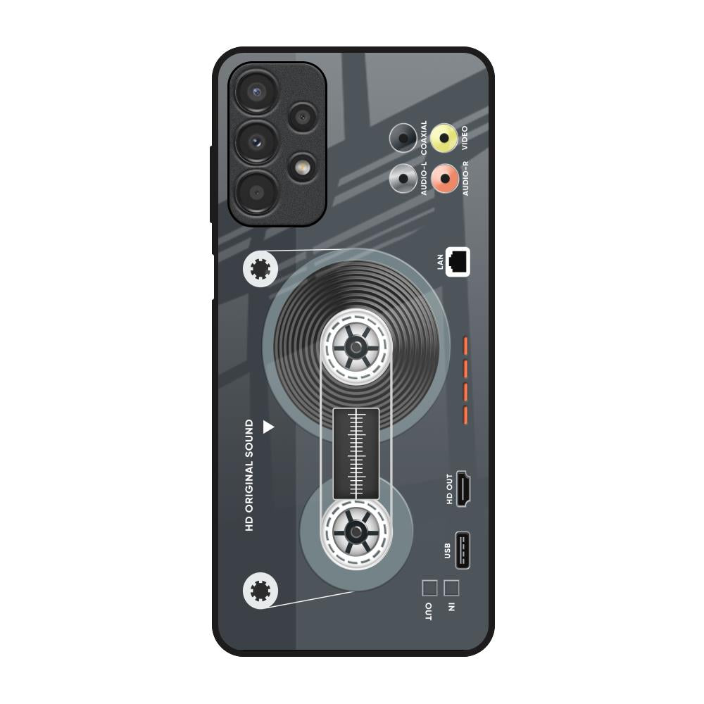 Retro Recorder Samsung Galaxy A13 Glass Back Cover Online