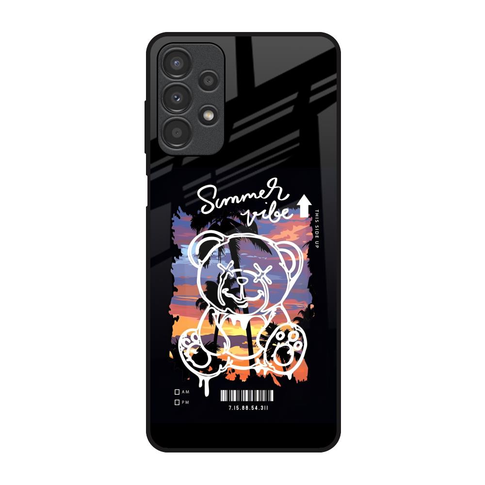 Summer Vibe Samsung Galaxy A13 Glass Back Cover Online