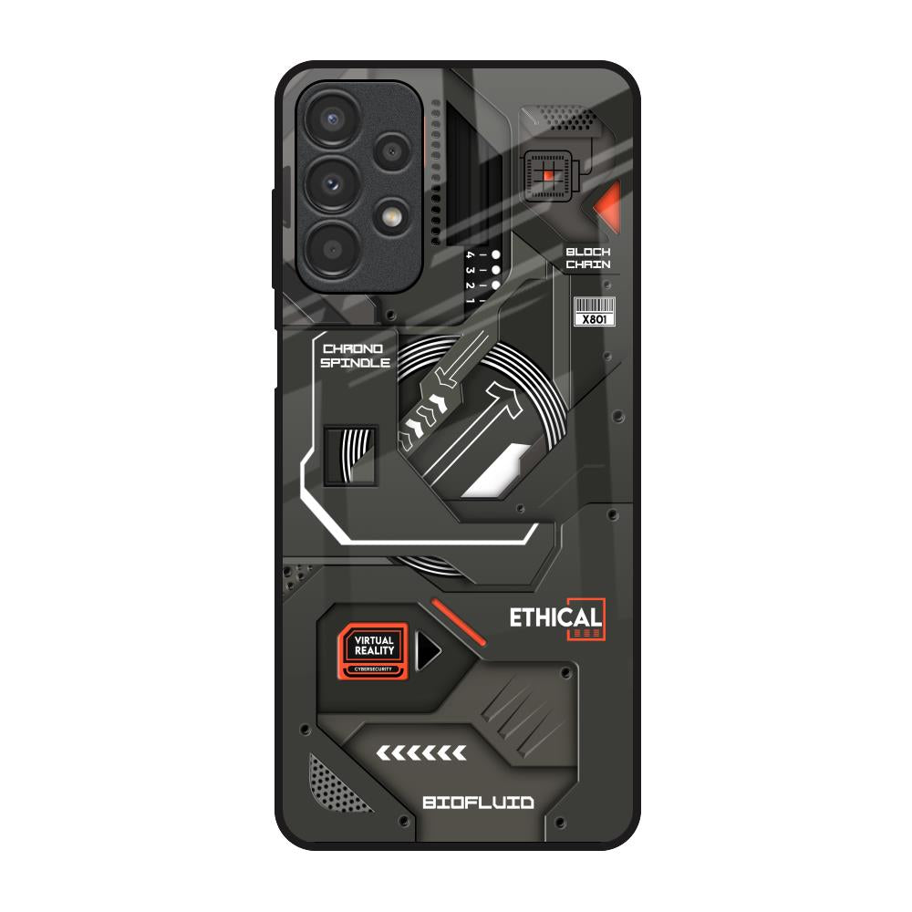 Tech Aesthetics Samsung Galaxy A13 Glass Back Cover Online