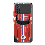 Racing Vintage Poco X4 Pro 5G Glass Back Cover Online
