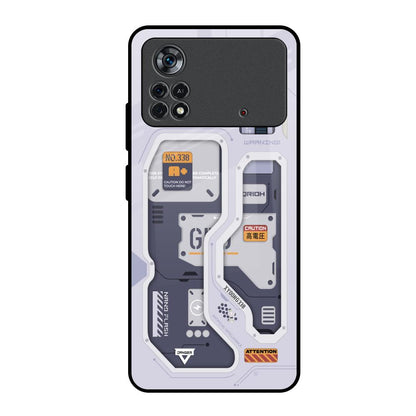 Tech Savvy Poco X4 Pro 5G Glass Back Cover Online