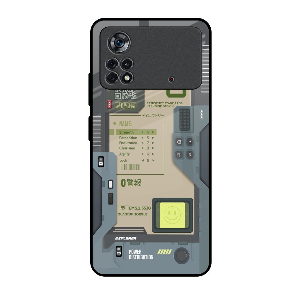 Art Station Poco X4 Pro 5G Glass Back Cover Online