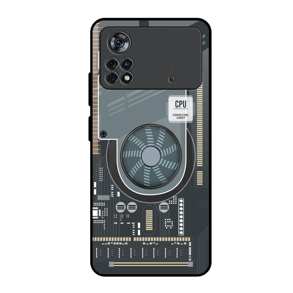 Motherboard Circuit Poco X4 Pro 5G Glass Back Cover Online