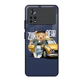 Adventurous Bear Poco X4 Pro 5G Glass Back Cover Online