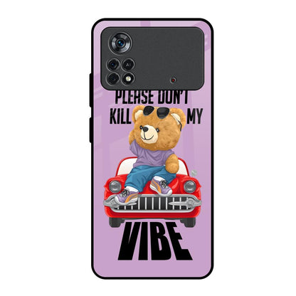Don't Kill My Vibe Poco X4 Pro 5G Glass Back Cover Online