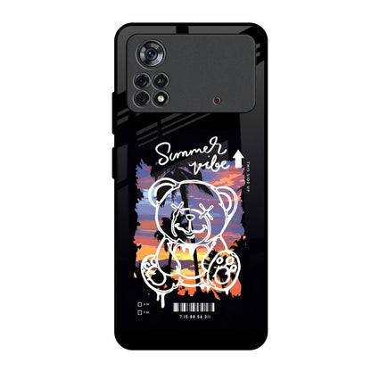 Summer Vibe Poco X4 Pro 5G Glass Back Cover Online