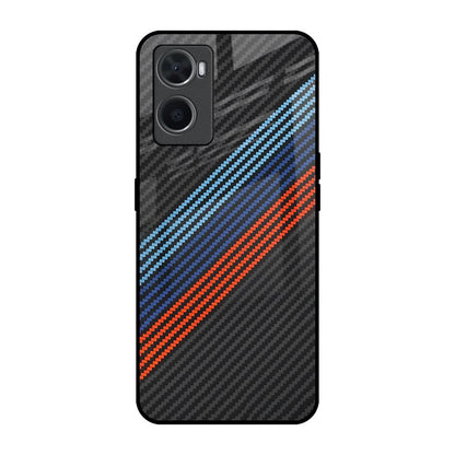 Carbon Inspired Oppo A76 Glass Back Cover Online