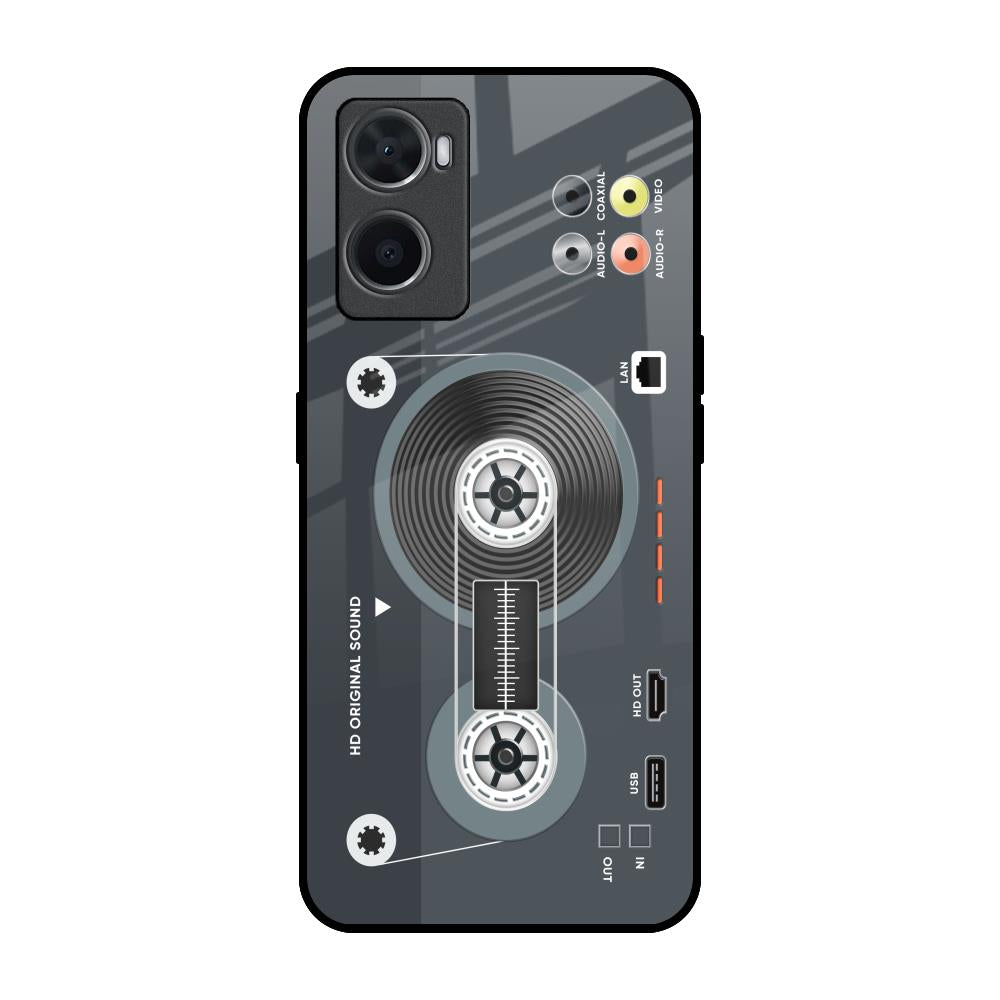 Retro Recorder Oppo A76 Glass Back Cover Online