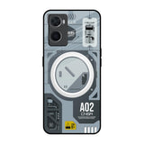Modern Technology Oppo A76 Glass Back Cover Online