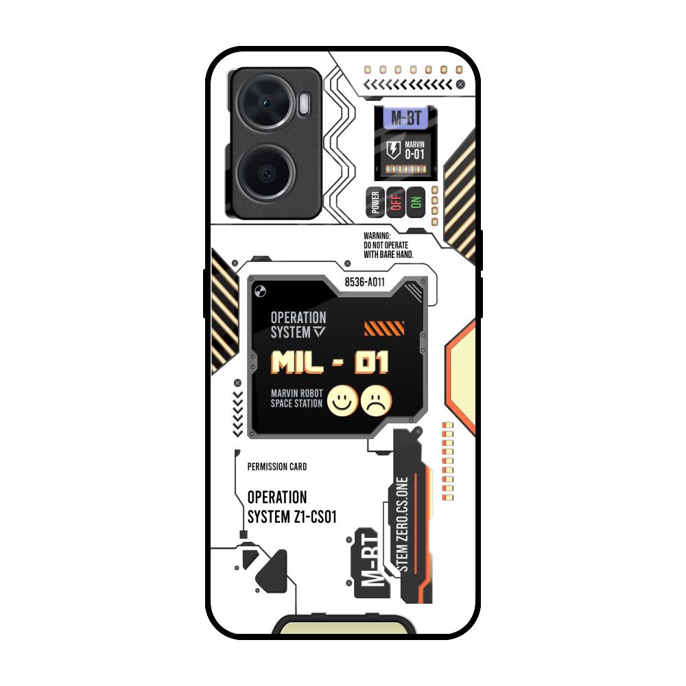 Tech Display Oppo A76 Glass Back Cover Online
