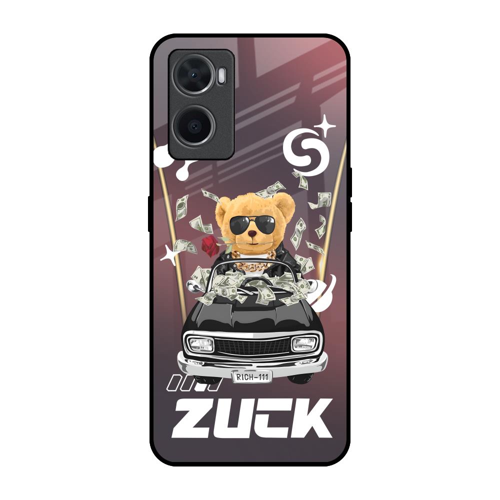 Money Madness Oppo A76 Glass Back Cover Online