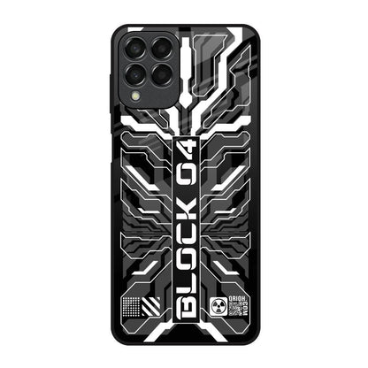 Monochrome Magic Samsung Galaxy M33 5G Glass Back Cover Online