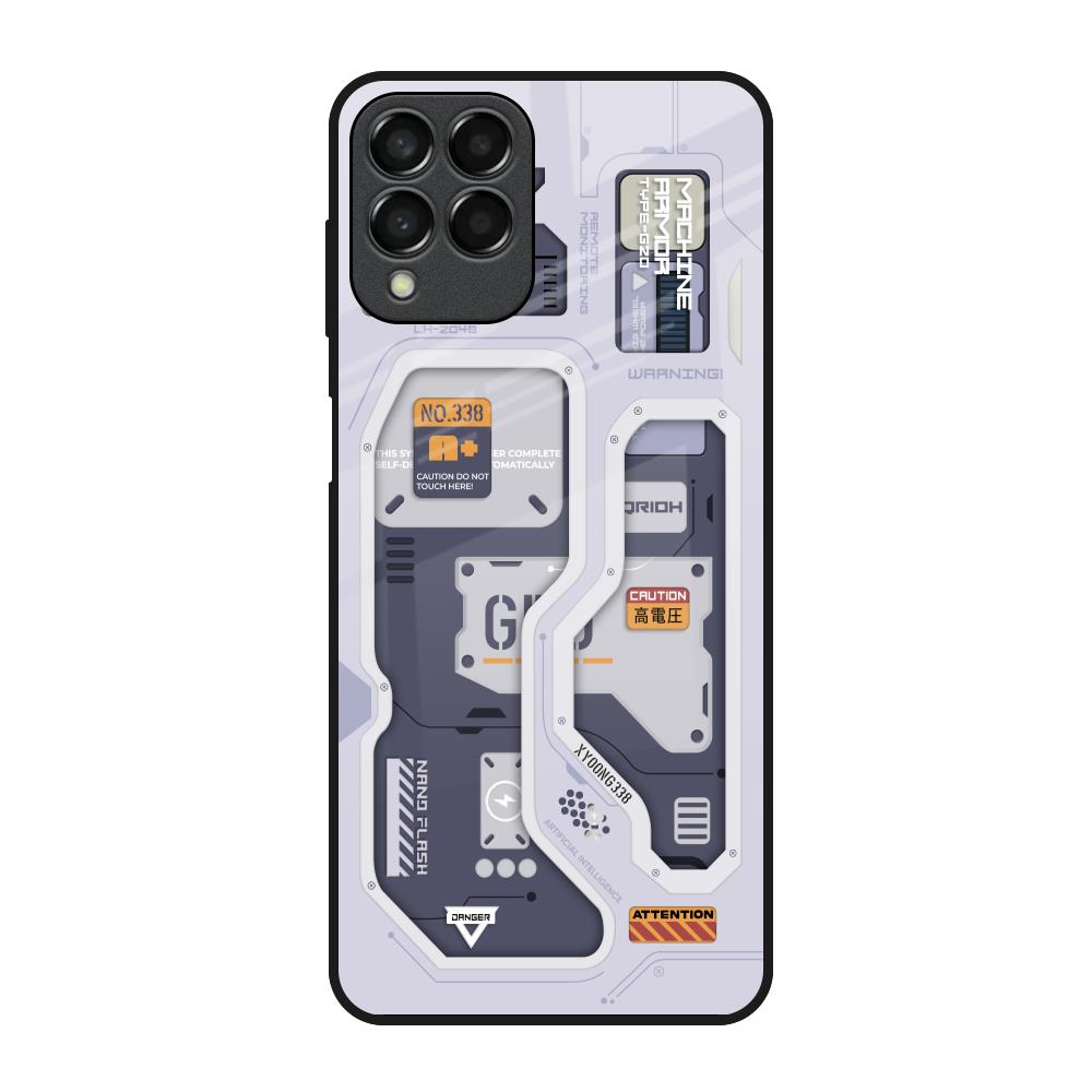Tech Savvy Samsung Galaxy M33 5G Glass Back Cover Online