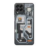 Retro Futuristic Samsung Galaxy M33 5G Glass Back Cover Online
