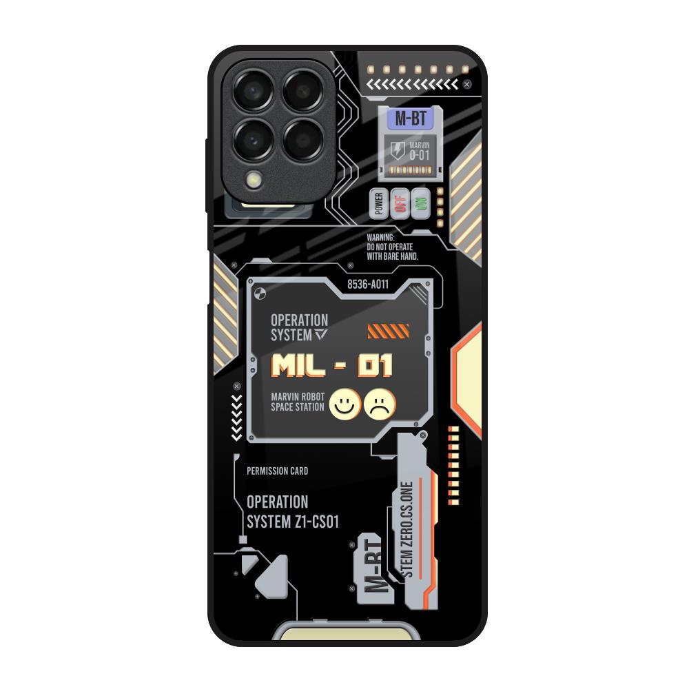 Exposed Parts Samsung Galaxy M33 5G Glass Back Cover Online
