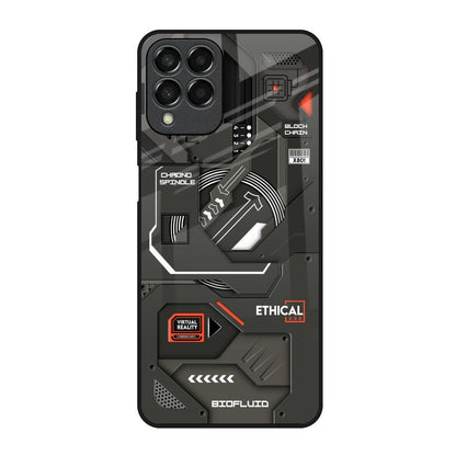 Tech Aesthetics Samsung Galaxy M33 5G Glass Back Cover Online