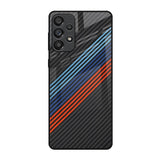 Carbon Inspired Samsung Galaxy A73 5G Glass Back Cover Online