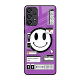 Code with Smile Samsung Galaxy A73 5G Glass Back Cover Online