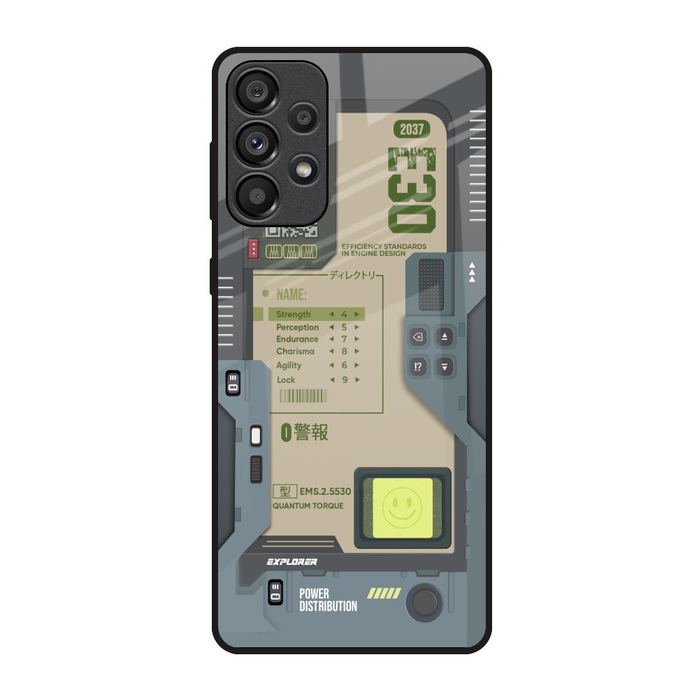 Art Station Samsung Galaxy A33 5G Glass Back Cover Online