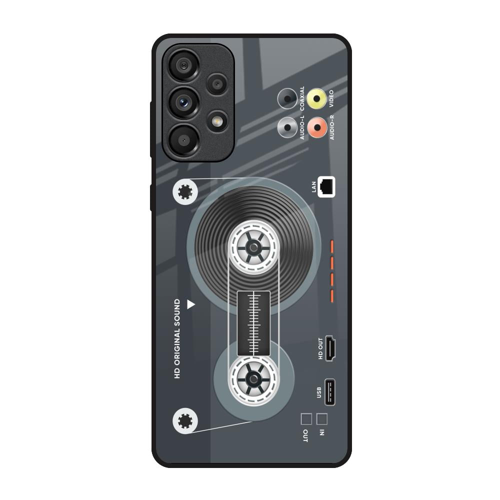 Retro Recorder Samsung Galaxy A33 5G Glass Back Cover Online