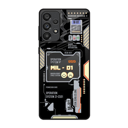 Exposed Parts Samsung Galaxy A33 5G Glass Back Cover Online