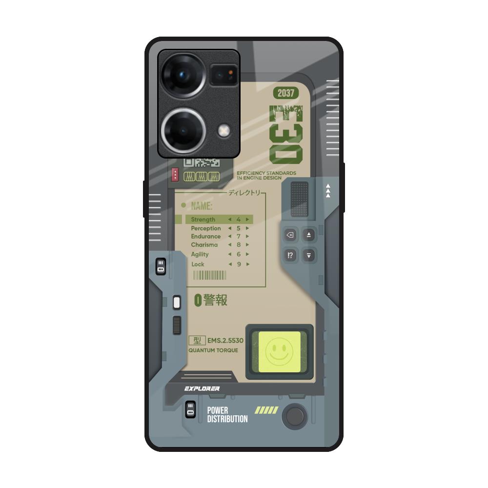 Art Station OPPO F21 Pro Glass Back Cover Online