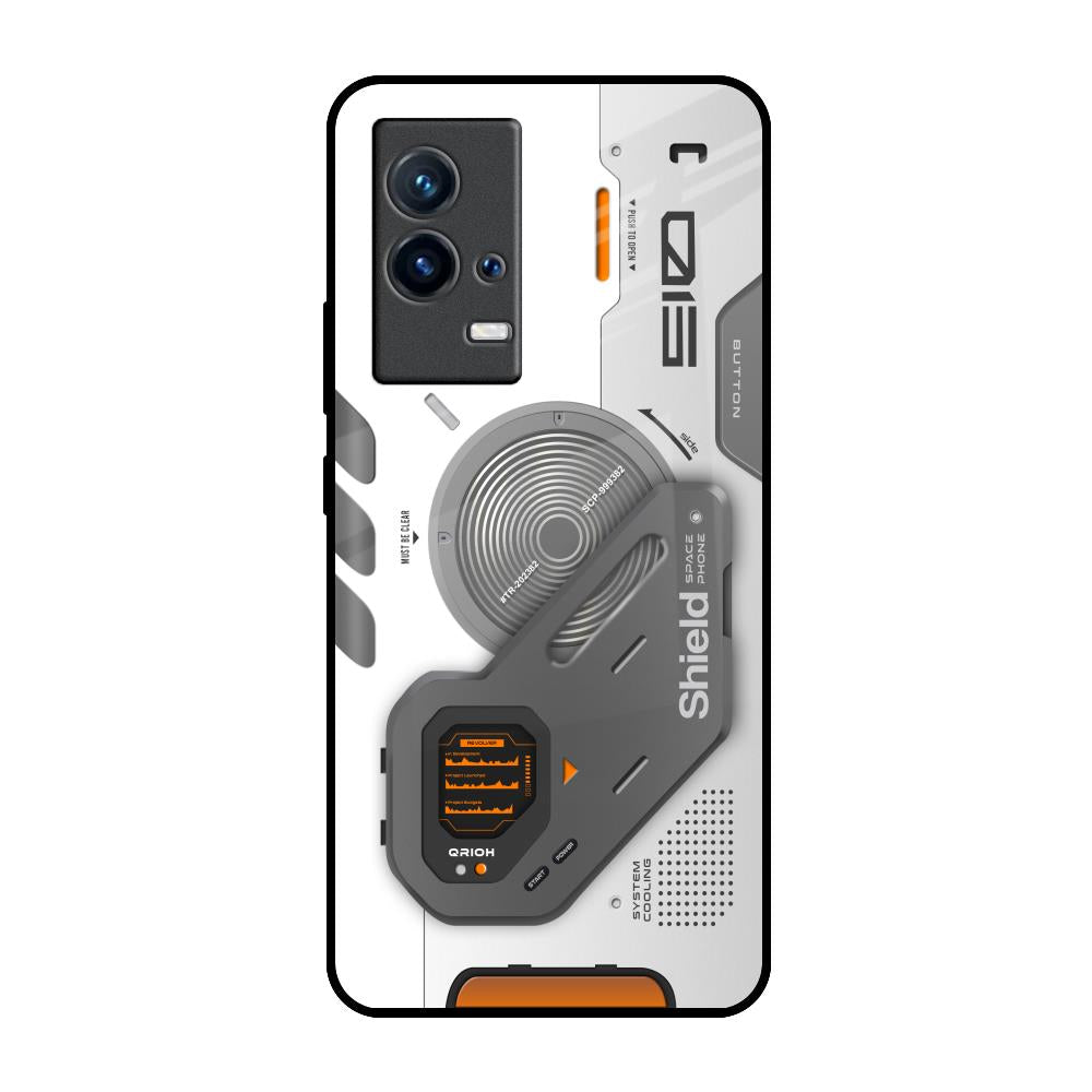 Liberty Cyber IQOO 9 5G Glass Back Cover Online
