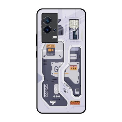 Tech Savvy IQOO 9 5G Glass Back Cover Online