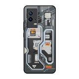 Retro Futuristic IQOO 9 5G Glass Back Cover Online