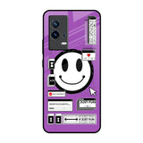 Code with Smile IQOO 9 5G Glass Back Cover Online