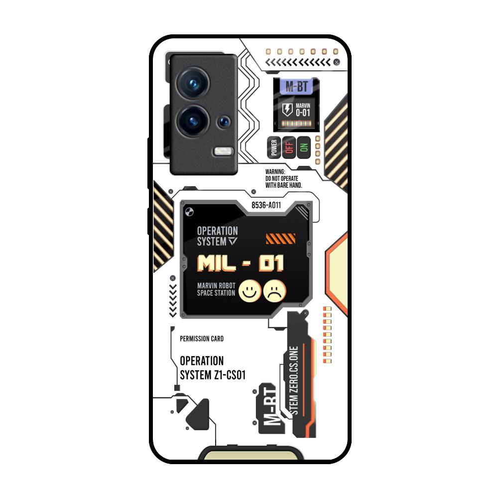 Tech Display IQOO 9 5G Glass Back Cover Online
