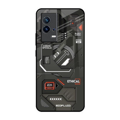 Tech Aesthetics IQOO 9 5G Glass Back Cover Online
