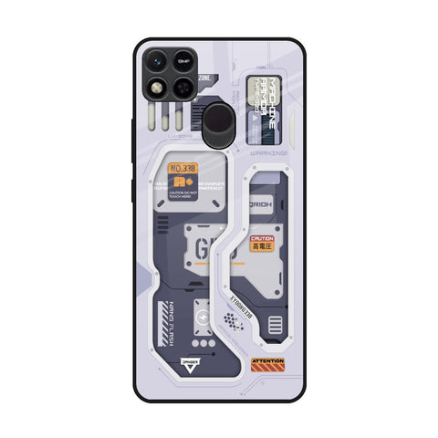 Tech Savvy Redmi 10A Glass Back Cover Online