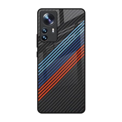 Carbon Inspired Mi 12 Pro 5G Glass Back Cover Online