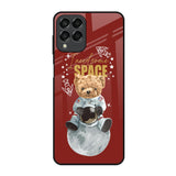 Astronaut Bear Samsung Galaxy M53 5G Glass Back Cover Online