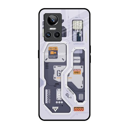 Tech Savvy Realme GT Neo 3 Glass Back Cover Online