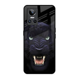 Angry Black Leopard Realme GT Neo 3 Glass Back Cover Online