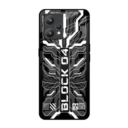 Monochrome Magic Realme 9 Glass Back Cover Online