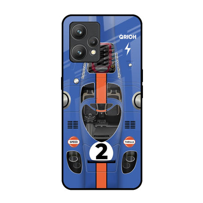 Car Adiction Realme 9 Glass Back Cover Online