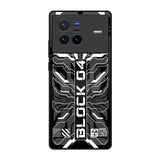 Monochrome Magic Vivo X80 5G Glass Back Cover Online