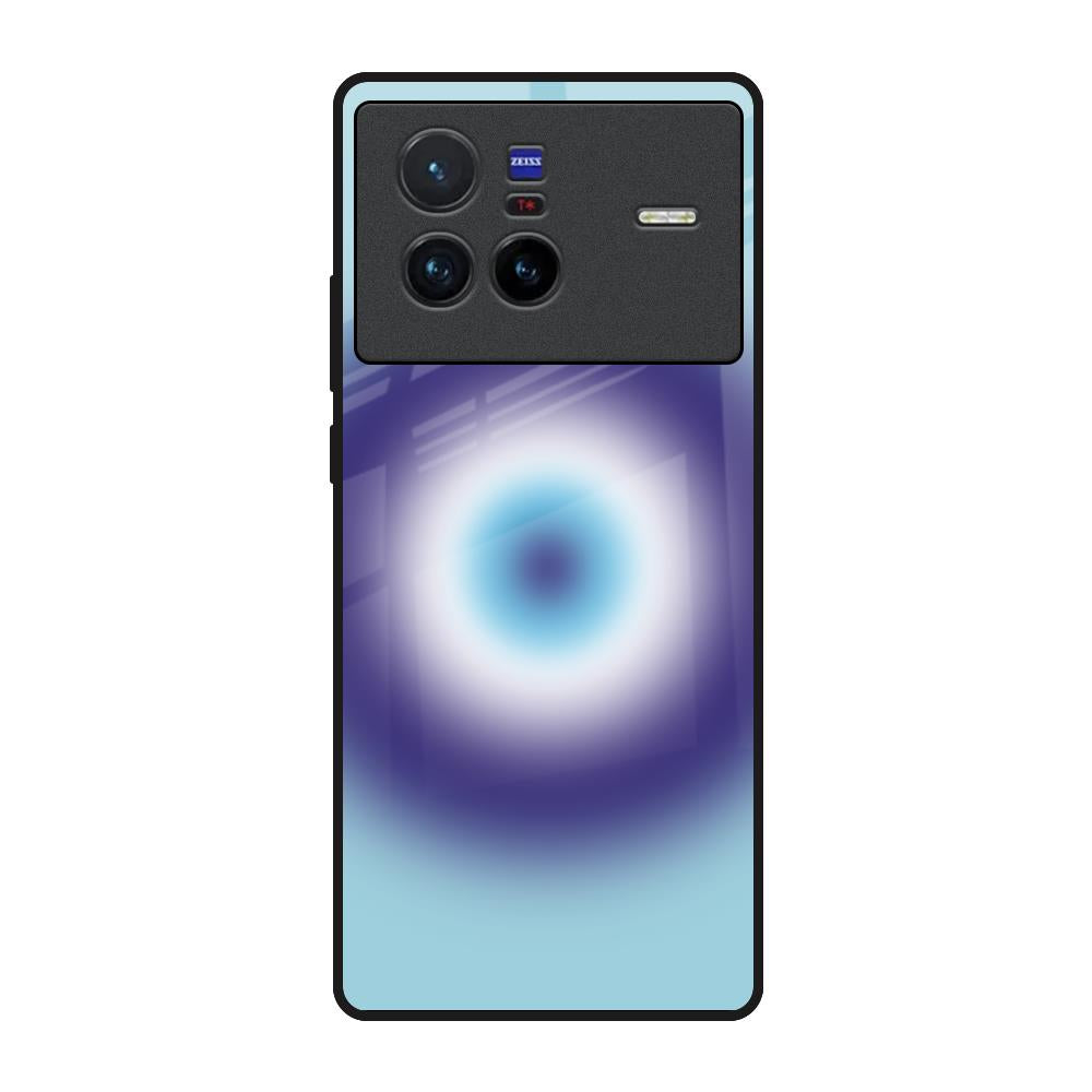 Evil Eye Art Vivo X80 5G Glass Back Cover Online