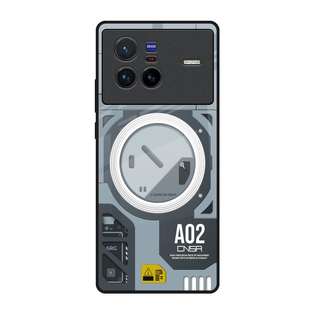 Modern Technology Vivo X80 5G Glass Back Cover Online