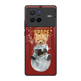 Astronaut Bear Vivo X80 5G Glass Back Cover Online