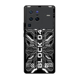 Monochrome Magic Vivo X80 Pro 5G Glass Back Cover Online