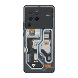 Retro Futuristic Vivo X80 Pro 5G Glass Back Cover Online