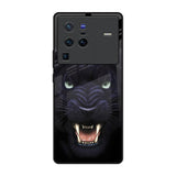 Angry Black Leopard Vivo X80 Pro 5G Glass Back Cover Online